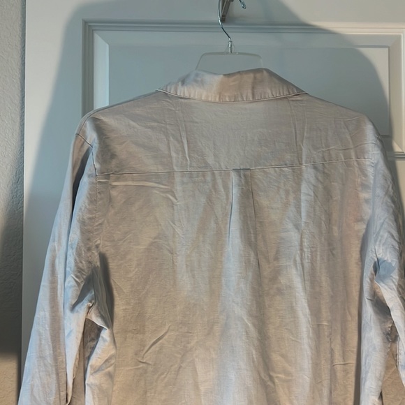 Matchstick linen top grey XXL NWT lightweight workwear relaxed neutral office - Picture 12 of 15